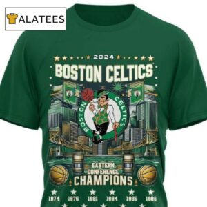2024 Celtics Eastern Conference Finals 2024 11-time Champions Shirt
