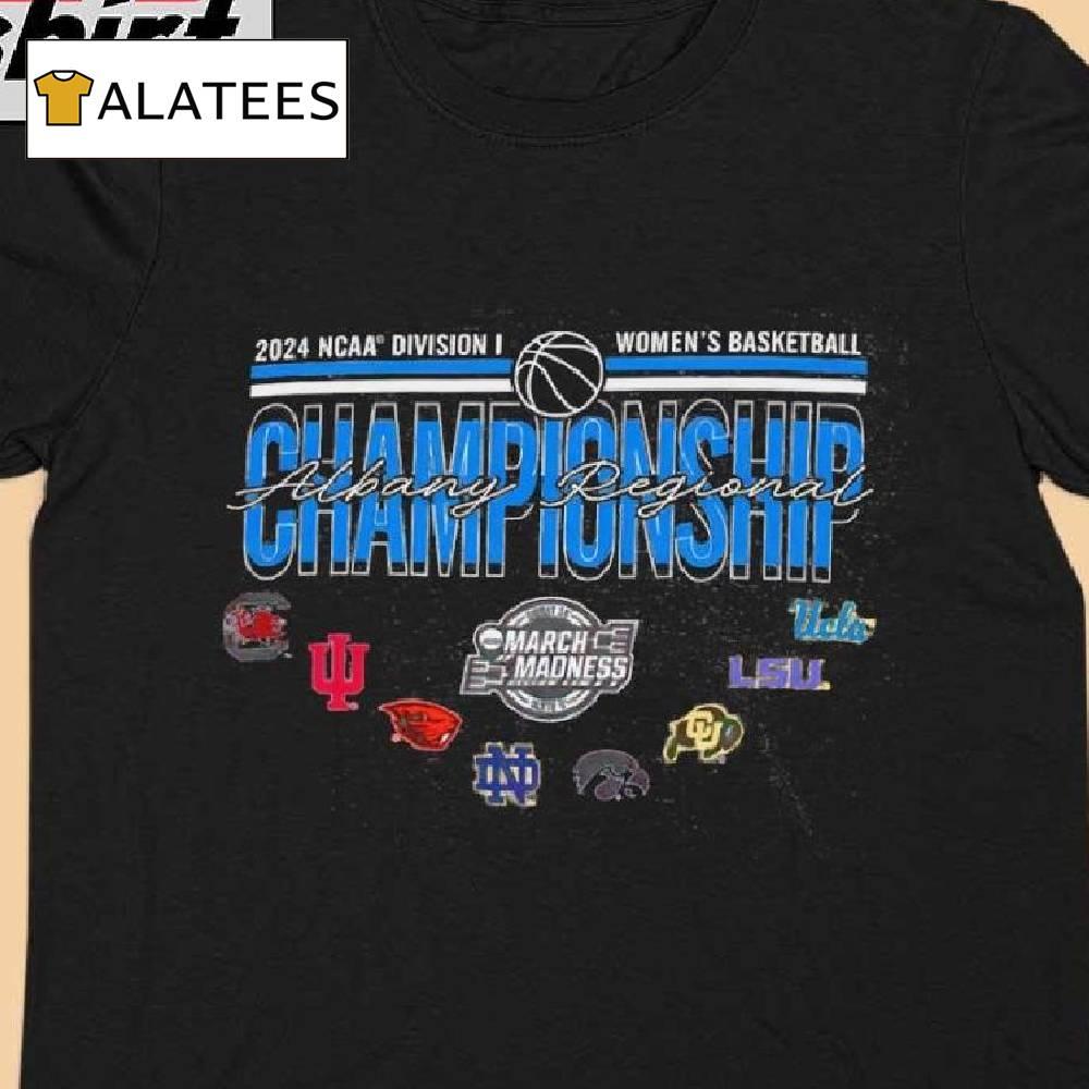 2024 Ncaa Division I Women's Basketball Albany Regional Championship March Madness Shirt