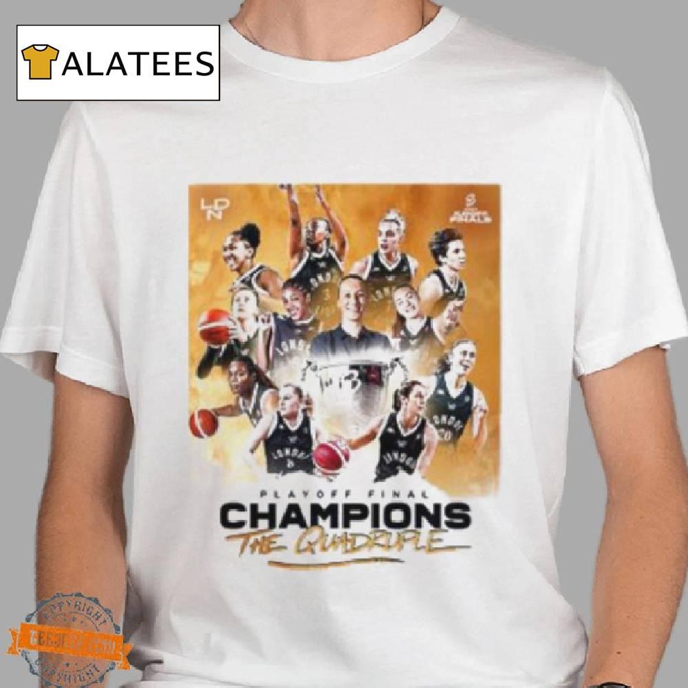 2024 Playoff Final Champions Are London Lions For 4 Peat Vintage T Shirt