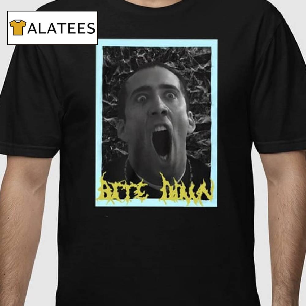 Bite Down Nicolas Cage Shirt