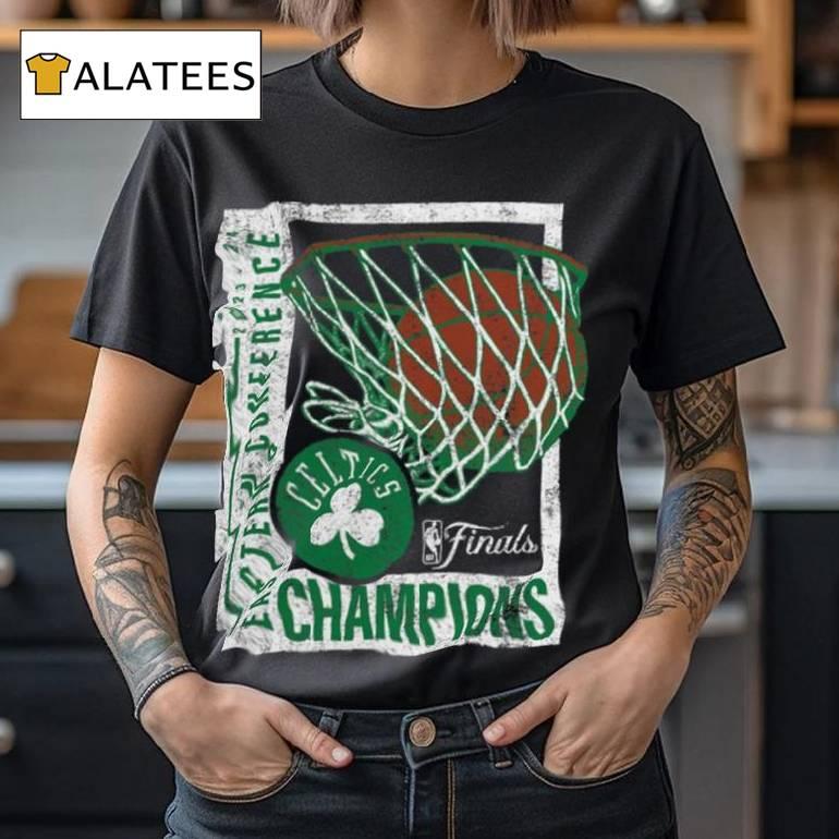 Boston Celtics Fanatics 2024 Eastern Conference Champions Full Court Trap T Shirt