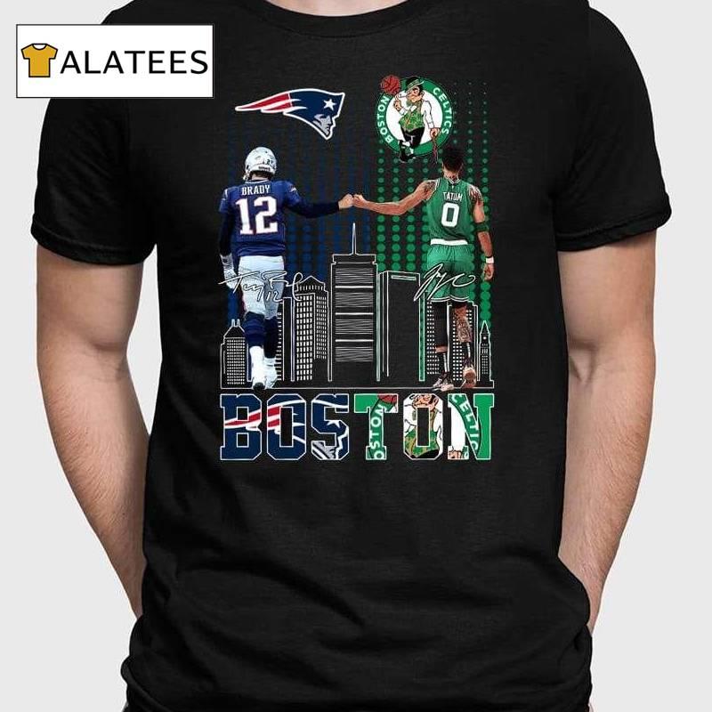 Boston Sports Teams Tom Brady And Jayson Tatum Shirt