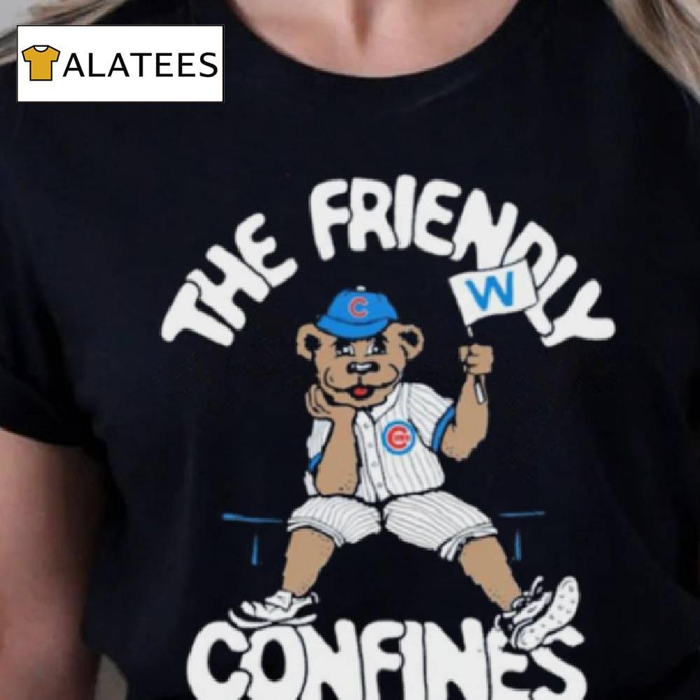 Clark The Friendly Confines Chicago Cubs Logo Shirt