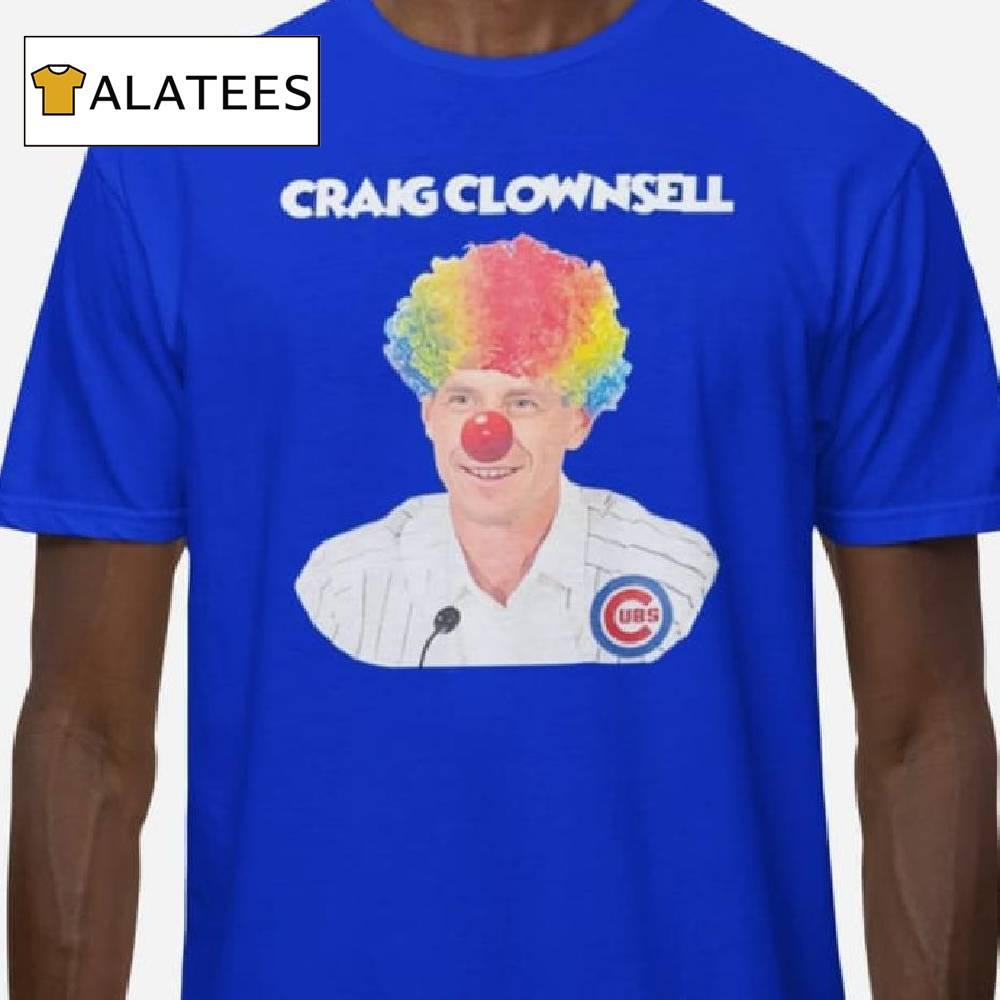 Craig Counsell Clown Shirt