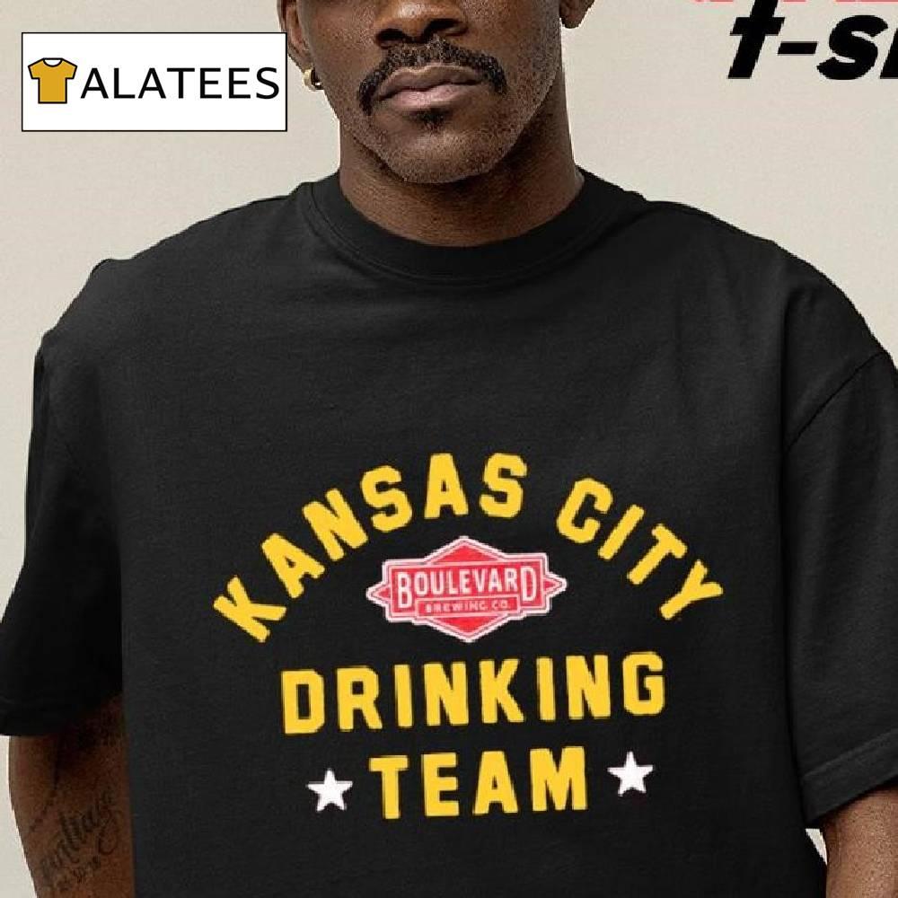 Funny Kansas City Drinking Team Logo Shirt