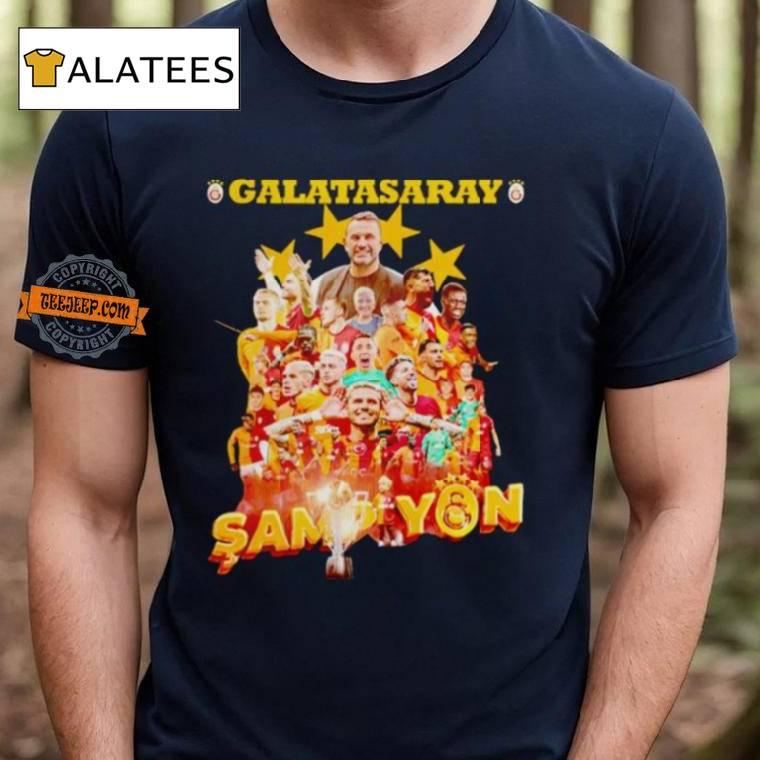 Galatasaray Sampiyon Super Lig Championship Shirt