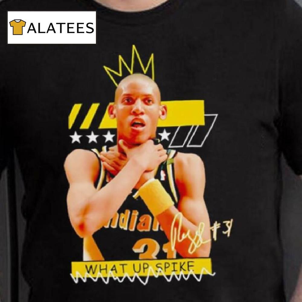 Indiana Pacers Tyrese Haliburton Reggie Miller Choke What Up Spike King Shirt