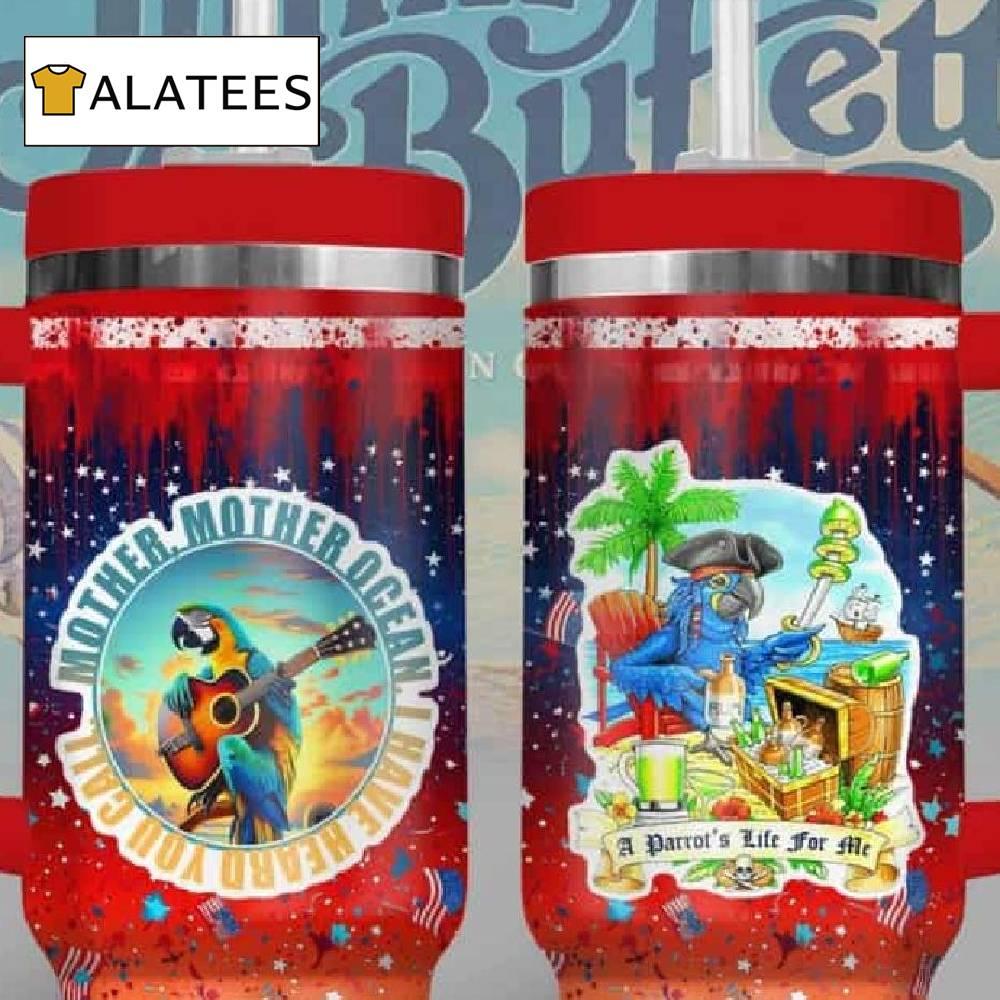 Jimmy Buffett Mother Mother Ocean I Have Heard Your Call 40oz Stanley Tumbler