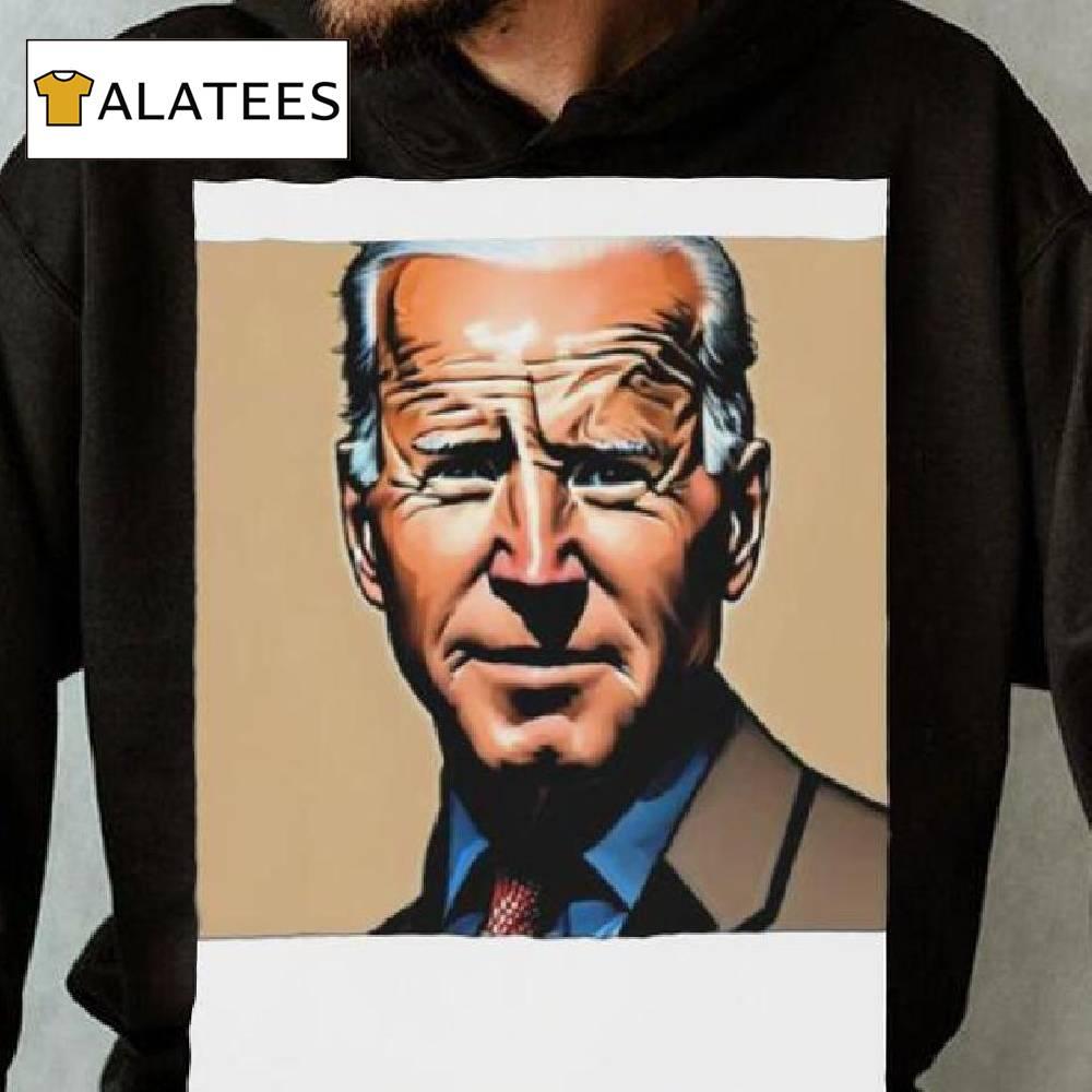 Joe Biden President Portrait T Shirt