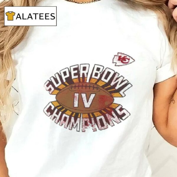 Kansas City Chiefs Super Bowl Iv Champions Shirt