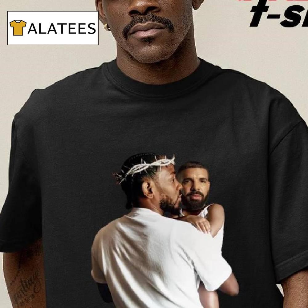 Kendrick Lamar Carried Baby Drake Meme Shirt