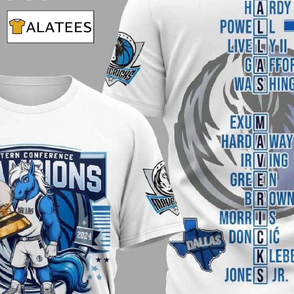 Mavericks Western Conference Finals 2024 Champions Shirt