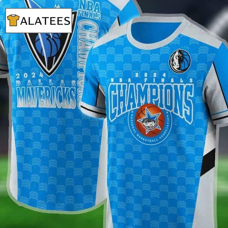 Mavs 2024 Western Conference Finals Champions All Over Print Shirt