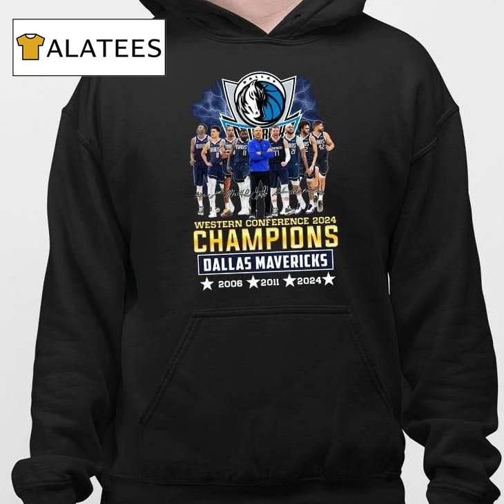 Mavs Western Conference Champions Signature Shirt 2024