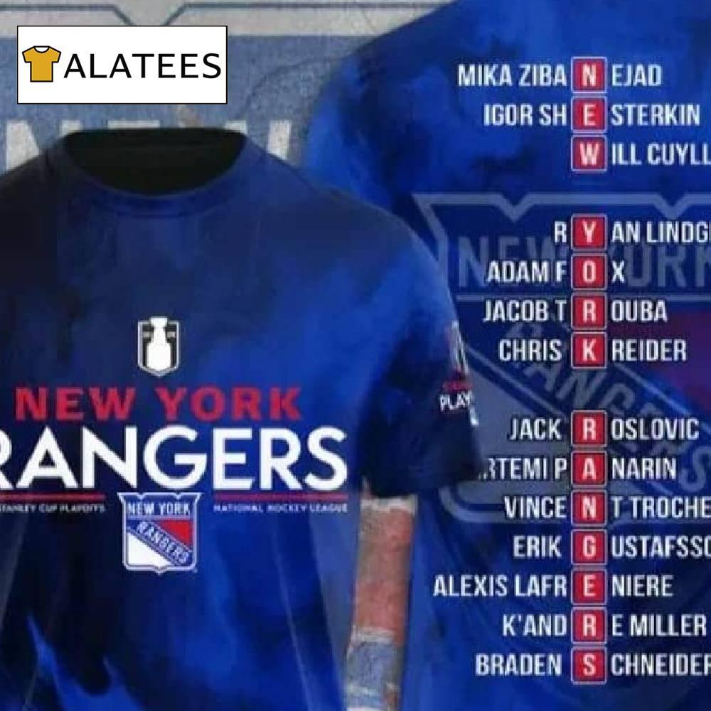 Rangers 2024 Division Champs Stanley Cup 3d Shirt