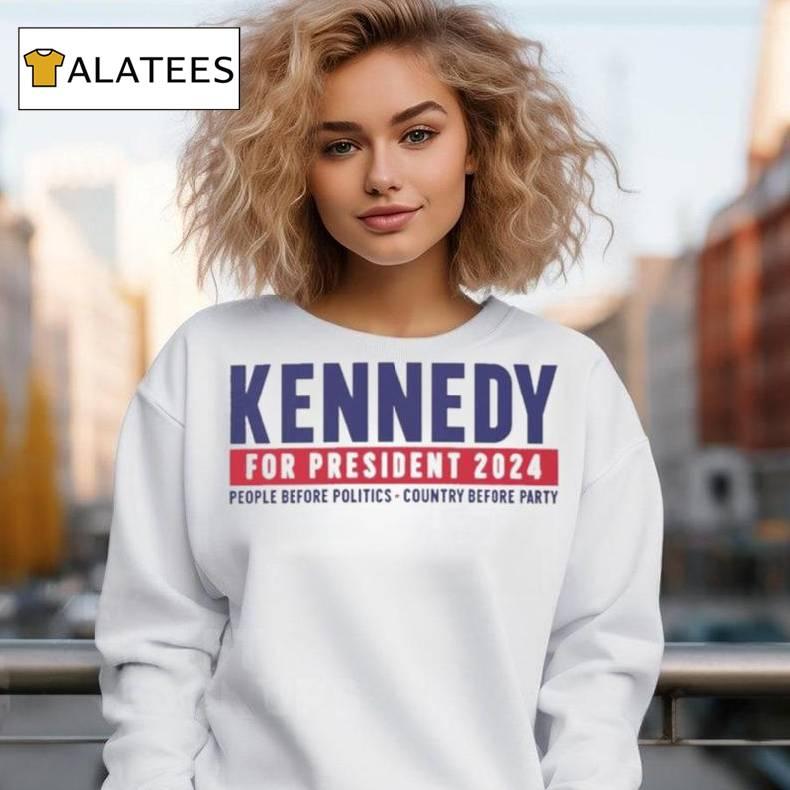 Robert F. Kennedy Jr For President 2024 People Before Politics Shirt