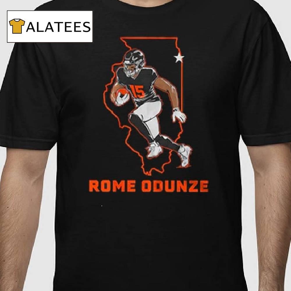 Rome Odunze State Star Shirt