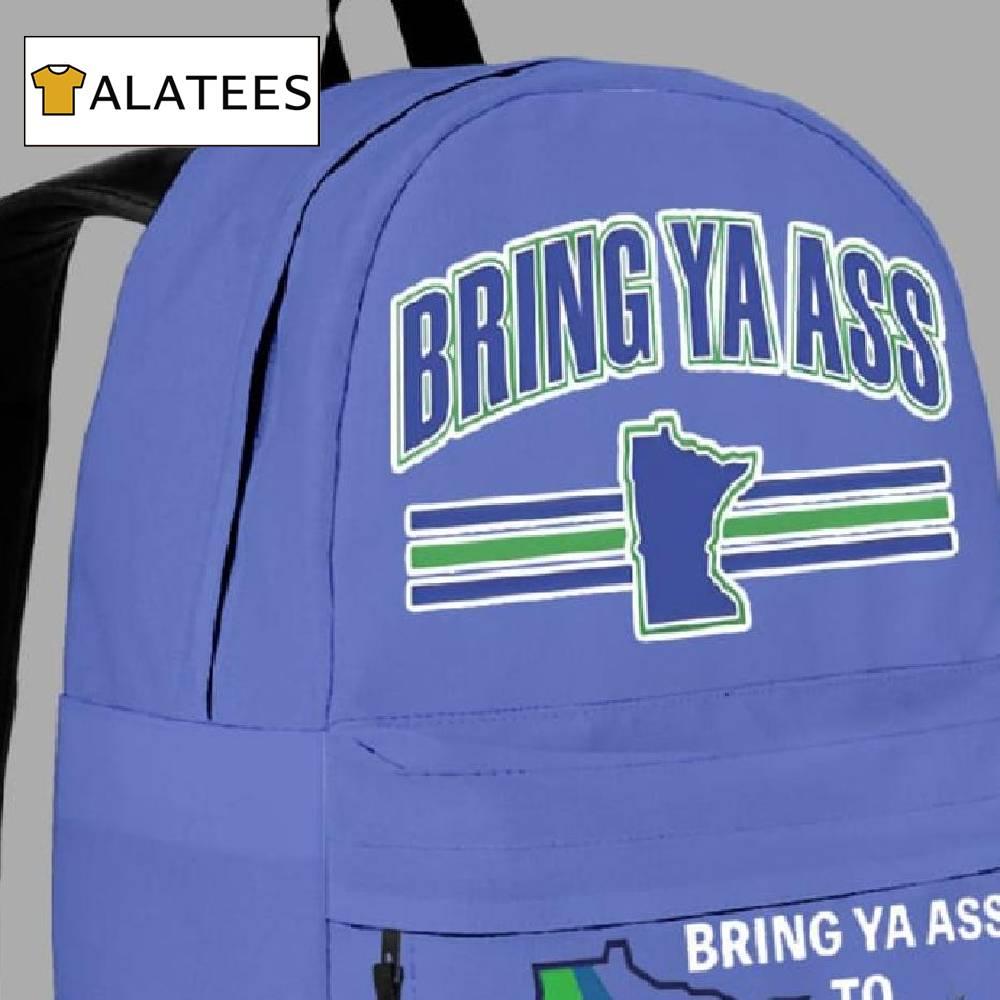 Timberwolves Bring Ya Ass Backpack