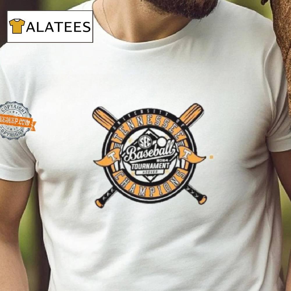 University Of Tennessee 2024 Sec Baseball Tournament Champs Shirt