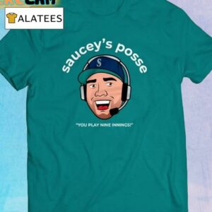 2024 Mariners Saucey's Posse Shirt Giveaway