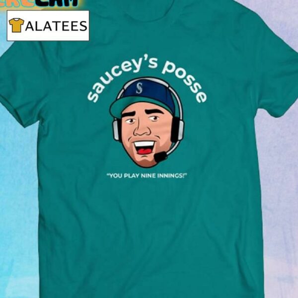 2024 Mariners Saucey's Posse Shirt Giveaway
