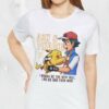 Ash & Pikachu Pokemon Shirt