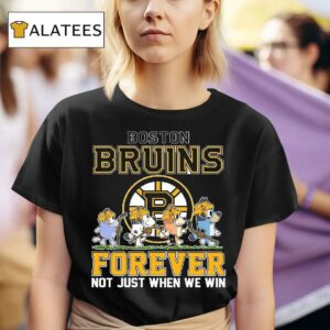 Boston Bruins Bluey Forever Not Just When We Win Tshirt