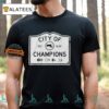 Boston Sports City Of Champions Est 1630 Shirt