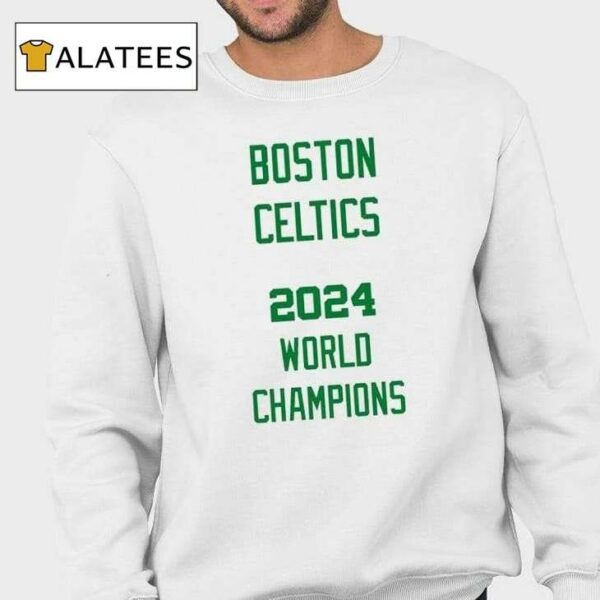 Celtics 2024 World Champions Shirt