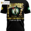 Celtics Black 2024 Finals Champions Shirt