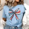 Coquette 4th Of July Shirt, American Flag