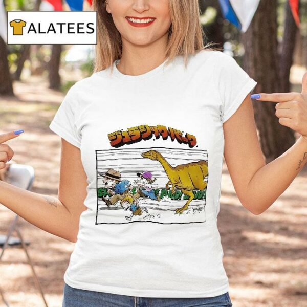 Jurassic Park Cartoon Tshirt