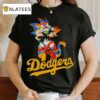 Mlb Anime Dragon Ball Dodgers Cartoon Baseball Meme Shirt