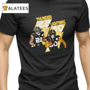 Najee Harris And Jaylen Warren Pittsburgh Slers Football Cartoon Shirt