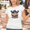 New York Mets Baseball Cartoon Character Tshirt