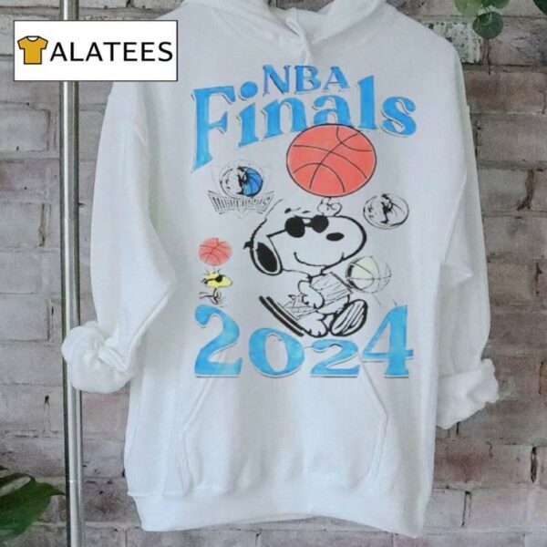 Peanuts Snoopy And Woodstock Dallas Mavericks 2024 Nba Finals Shirt