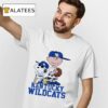 Snoopy And Charlie Brown Fan Kentucky Wildcats Baseball Shirt