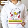 Snoopy And Woodstock Loves Dollar General Logo Shirt