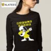 Snoopy Dadbing Waffle House Logo Shirt