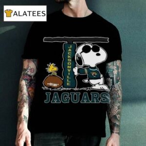 Snoopy Joe Cool And Woodstock The Jacksonville Jaguars T Shirt