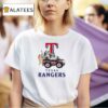 Texas Rangers Bandit Heeler Chilli Heeler Aunt Trixie Heeler Tshirt