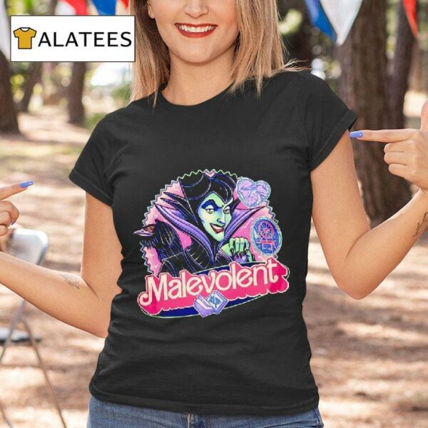 The Malevolent Witch Maleficent Cartoon Tshirt