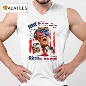 Trump Miler Lite Make 4th Of July Great Again Shirt