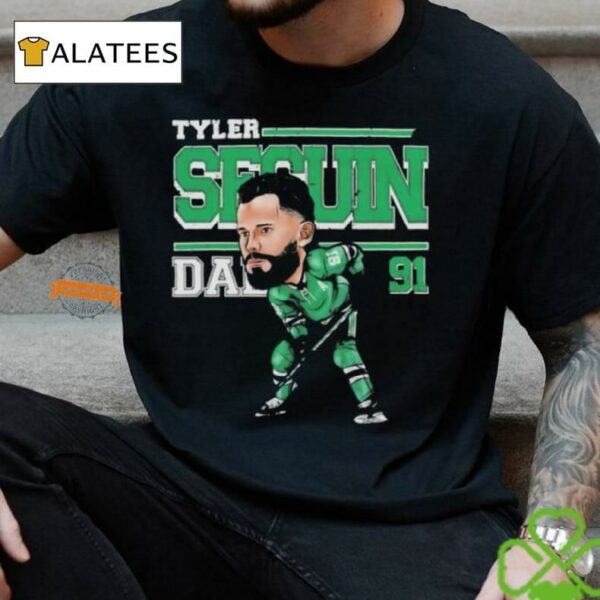 Tyler Seguin Dallas Hockey Cartoon Shirt