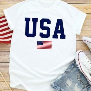 USA Shirt America Merica Patriotic Red White And Blue - Fourth Of July - American Flag Tee